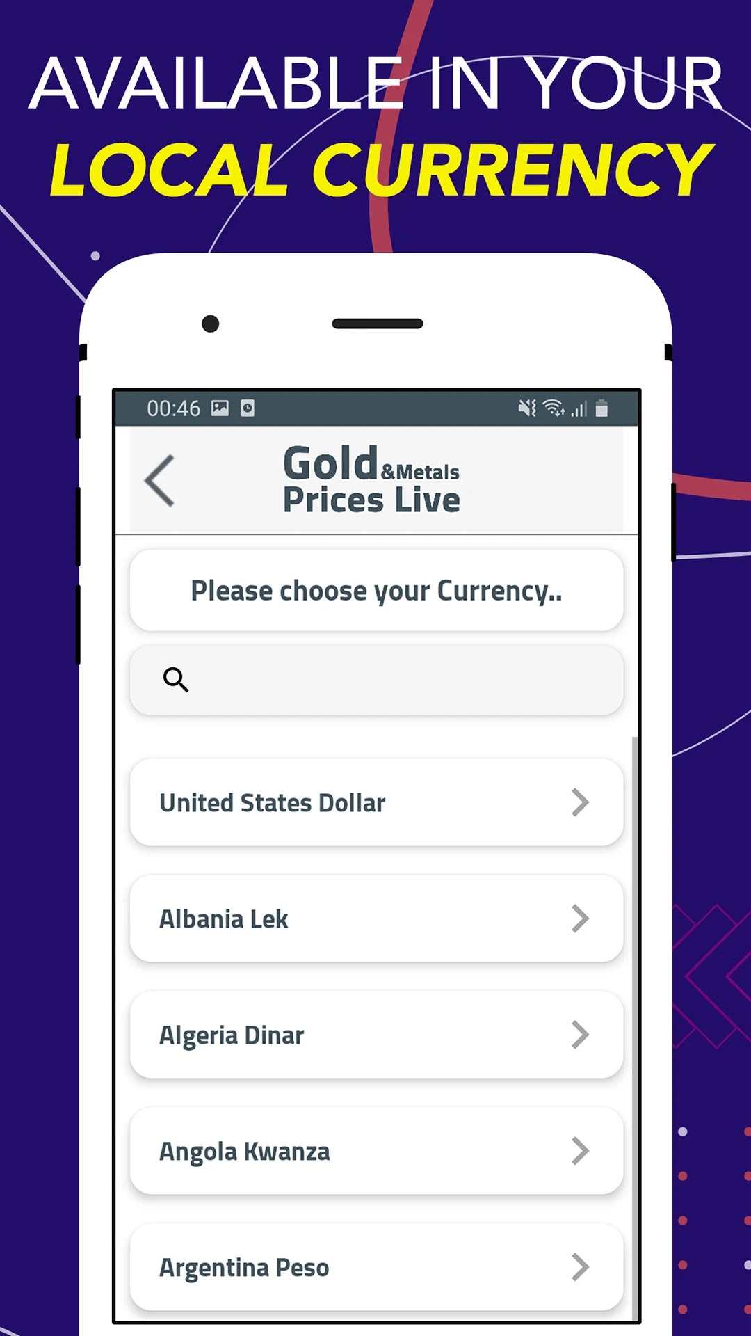 Gold Prices Live screenshot