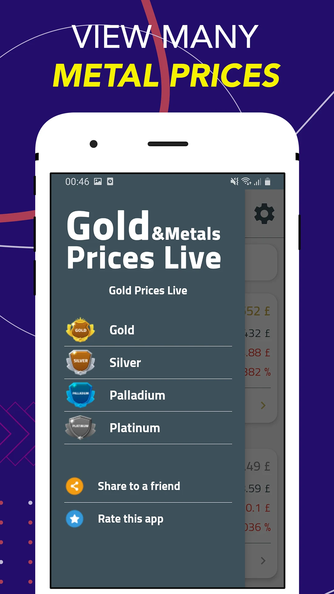 Gold Prices Live screenshot